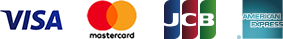 VISA / Mastercard / JCB / AMERICAN EXPRESS